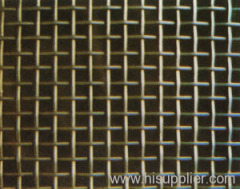 Cold Zinc plating Square hole Mesh