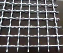 carbon steel crimped wire mesh