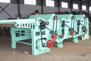 Three-roller Textile Waste Recycling Machine