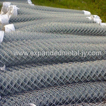 Galvanized Chain Link Mesh Fence