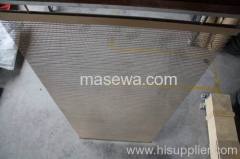 Metal chain link screen