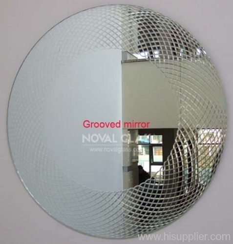 grooved mirror