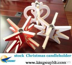 stock stocklot closeout Christmas candleholder