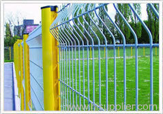 highway railway wire fence