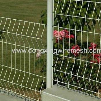 triangle bending wire mesh fence