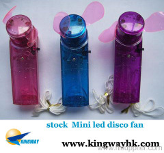 stock Mini led disco fan