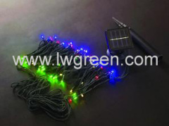 Plastic solar string light