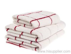 Terry cloth bath towels