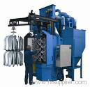 hanger type wheel blasting machine