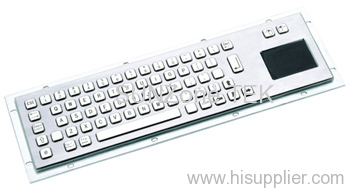 Waterproof Stainless Keyboard with Touchpad