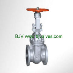 BJV CS flanged gate valve class 150
