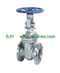 BJV A 216 WCB flanged gate valve class 150