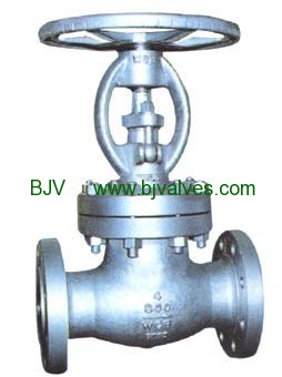 BJV CS flanged globe valve class 300