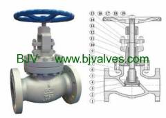 BJV A 216 WCB flanged globe valve class 300