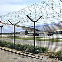 High Security Airport Security Fence