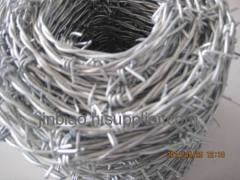 Two Strand Barbed Iron Wire
