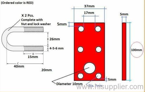 U pipe fixture