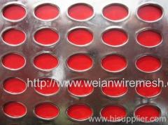 Weian Brand Stainless Steel Perforated Metal Sheet