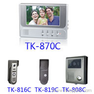 7 inch color video door phone