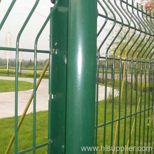 pvc coated wire mesh fence