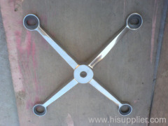 stainless steel spider fitting (4 arms)