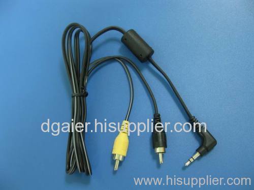 s video cable with gold plated connector