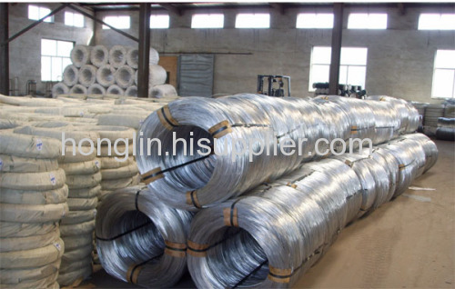 electro galvanised steel wires