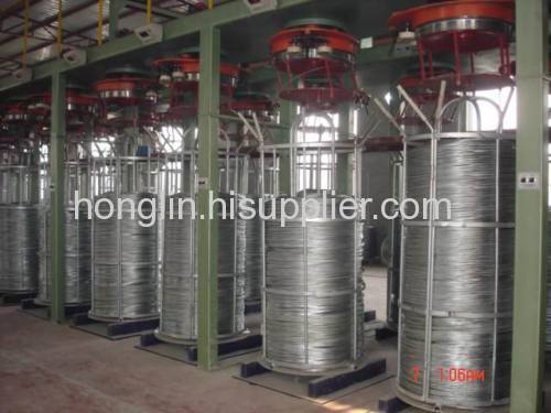 Galvanised iron wire