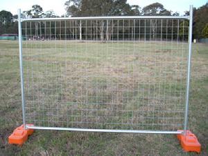 Galvenized Temporary Fences