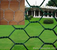 electro galvanized hexagonal iron wire netting