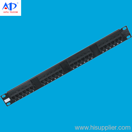 Cat 5e 24 ports Patch panel