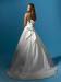 A-line taffeta Sweetheart neckline Floor-length wedding dresses