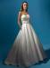 A-line taffeta Sweetheart neckline Floor-length wedding dresses