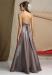 Perfect full-length Square neckline Taffeta Bridesmaids dress