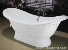 CAST IRON DOUBLE SLIPPER BATH