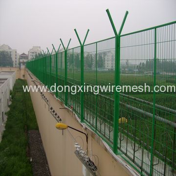wire security fence