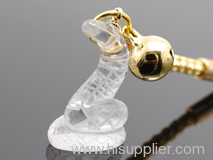 Crystal Snake 21x14x8mm