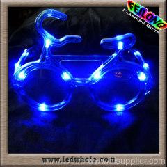 Led flashing sunglasses