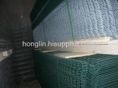 Galvanized fencing panels