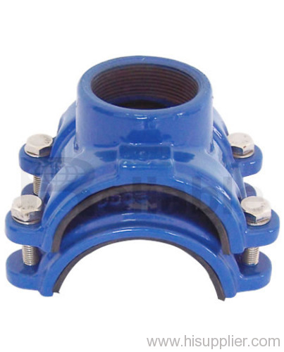 saddle clamp for PVC pipe