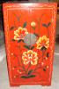 reproduction antique painted cabinet