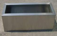 stainless steel planter