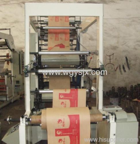 4 colors paper roll flexo printing machine