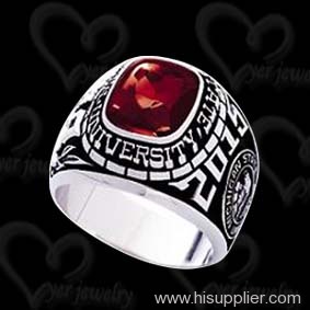 Unique class ring fashion jewelry