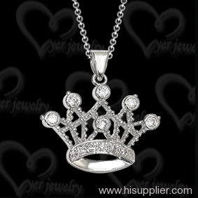 Fashion silver pendant jewelry