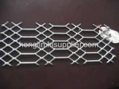 Expanded metal wire mesh