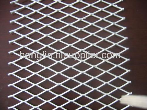 Low carbon expaned metal plate meshes