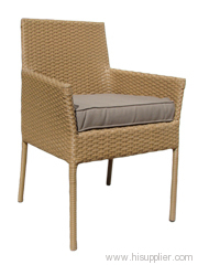 Poly Rattan Folding Chair