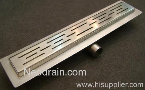 stainless shower channel