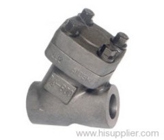 Y-Pattern Piston Check Valve